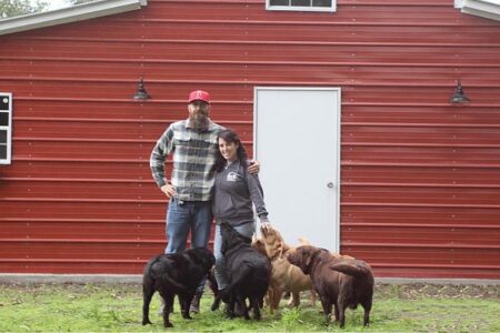 Our family’s passion for animals definitely predated Breeding. As a child I spent a great deal of time with our family pets as well as working at and riding horses at a local ranch in Thousand Oaks. My own dream of owning horses became a reality 30 years ago when we bought our first Andalusian filly. We decided to buy a small ranch in Norco and that allowed us to expand. We there for 20 years before an amazing opportunity came up for us to buy a larger 5 acre ranch in rural Riverside (Lake Mathews) about ten miles south east. That’s where we are now and have been since 2021. We love owning a ranch and all the amazing animals we get to share it with.